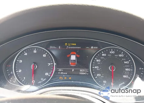 2014 Audi A6 3.0T Premium Plus from USA, damaged, VIN WAUFGAFC1EN068005